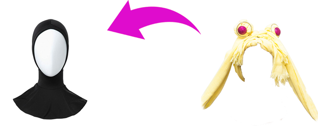 ヒジャブウィッグ